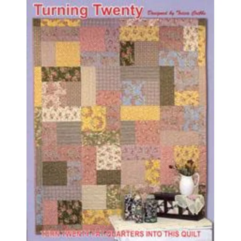 turning-twenty-original-quilt-pattern-book-tricia-cribbs-ff-105 Turning Twenty Original Quilt Pattern Book Tricia Cribbs FF-105