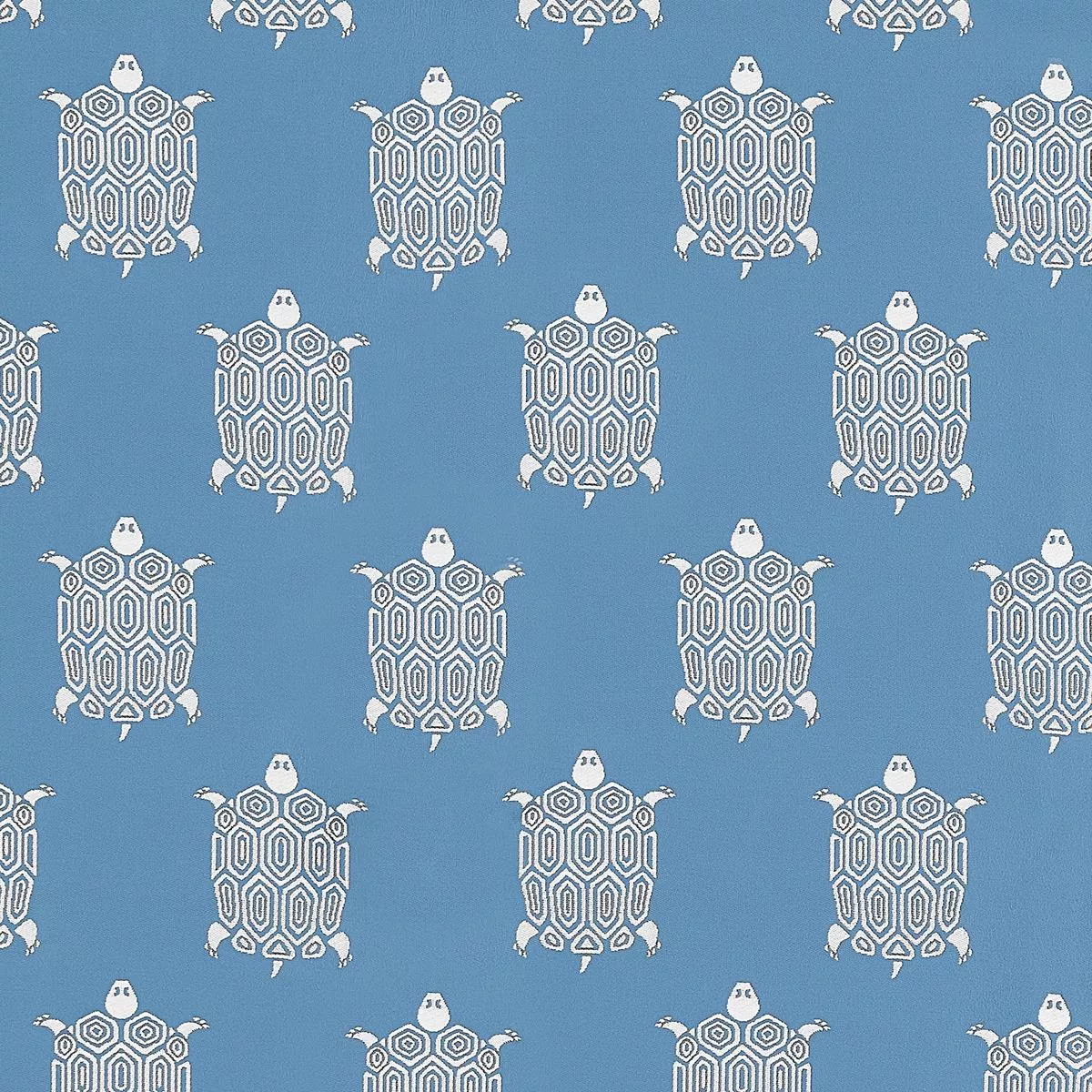 Turtle Bay Island Blue Fabric