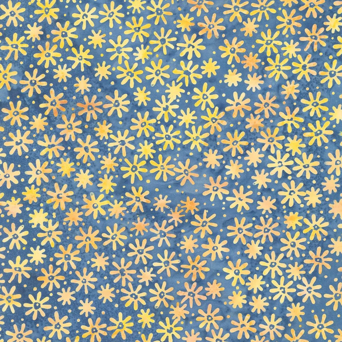 twilight-batiks-mini-daisy-cornflower-yardage Twilight Batiks – Mini Daisy Cornflower Yardage