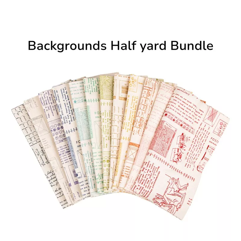 type-ography-backgrounds-custom-half-yard-bundle-by-lori-holt-bee-in-my-bonnet-r TYPE/ography Backgrounds Custom Half Yard Bundle by Lori Holt of Bee in My Bonnet for Riley Blake Designs | 12 Pcs