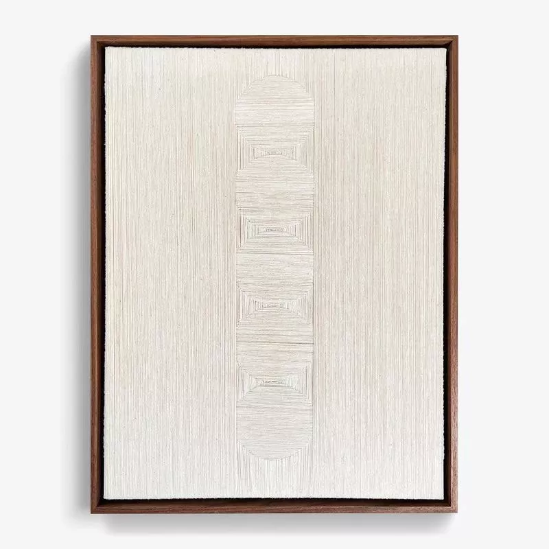 Untitled (totem, cream)