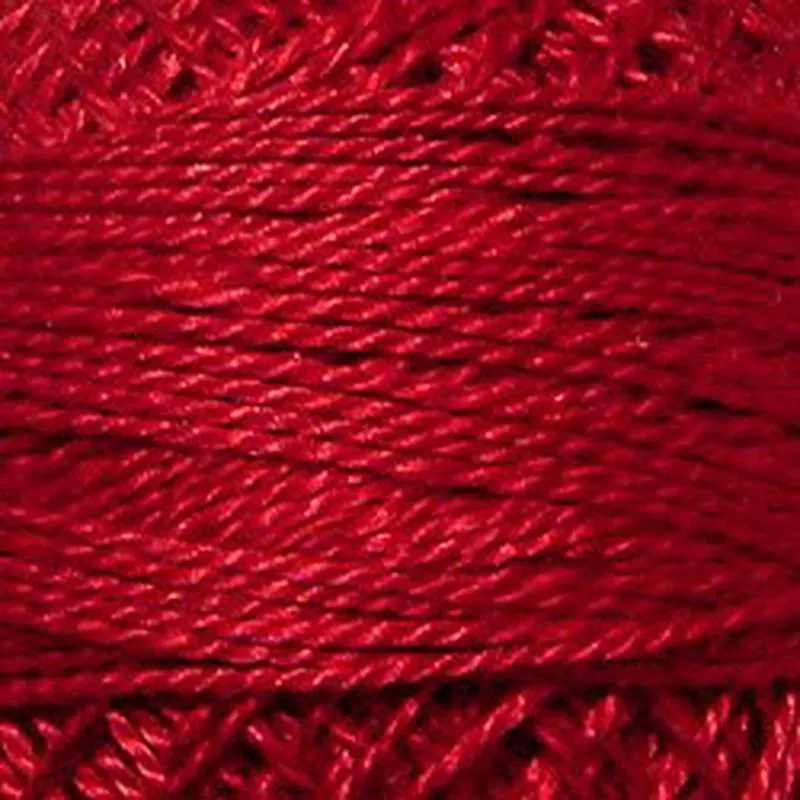 Valdani 5wt Solid #775 – Turkey Red
