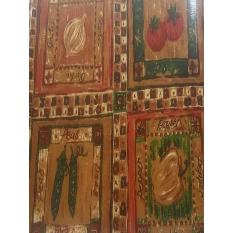 vegetable-themed-pvc-coated-cotton Vegetable Themed PVC Coated Cotton
