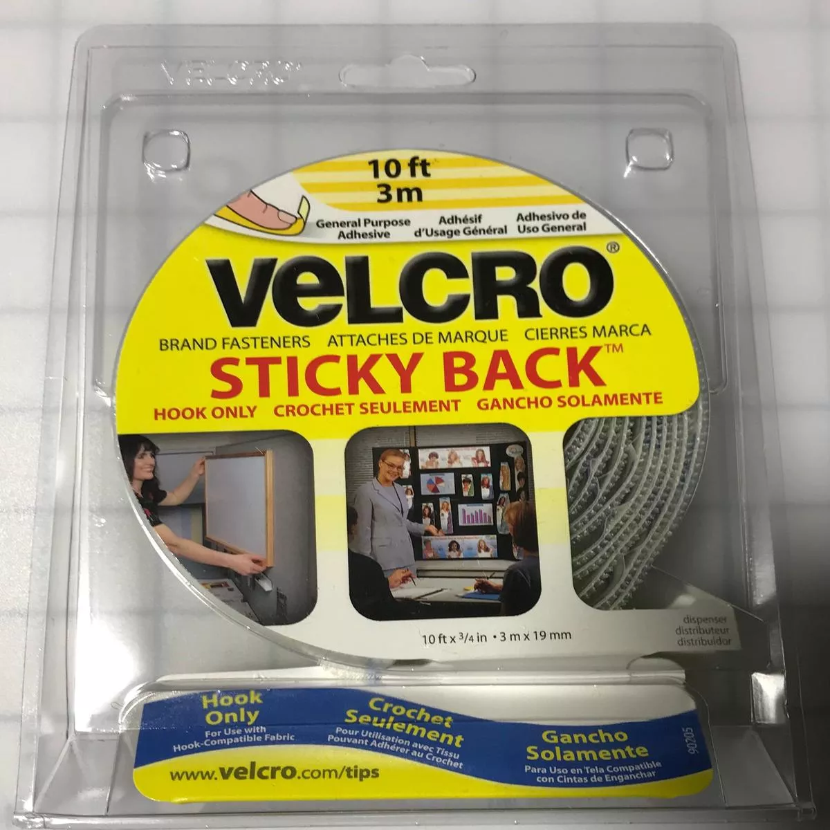 velcro-sticky-back-10-ft-x-3-4-white Velcro Sticky Back – 10 Ft x 3/4″ White