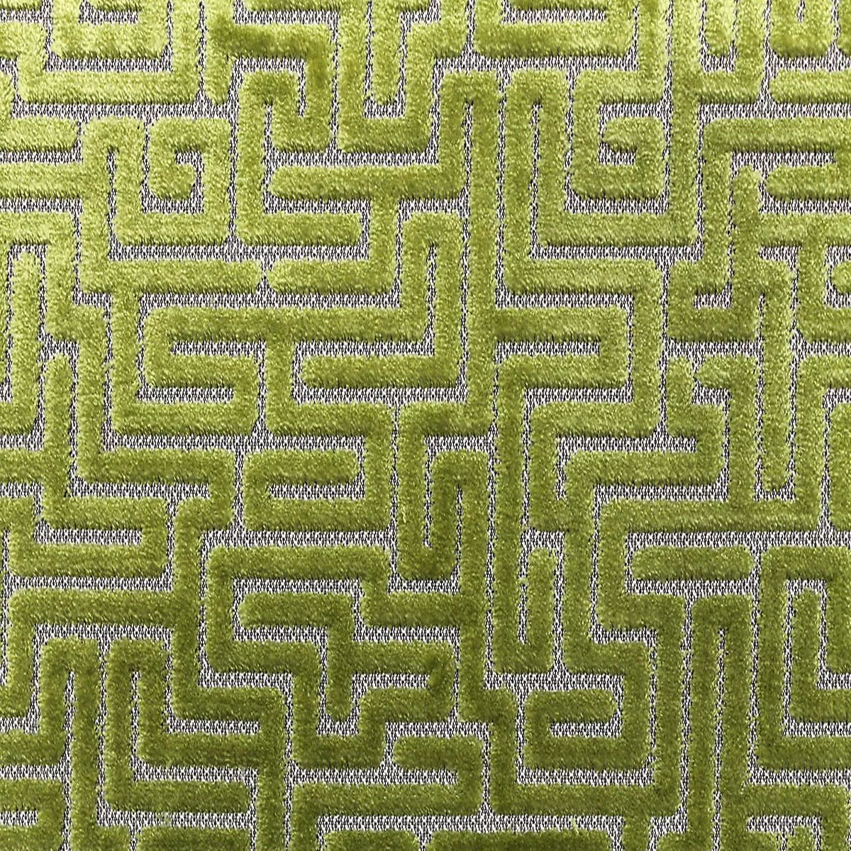 Velluto Labirinto – Citron by Scalamandre Fabric