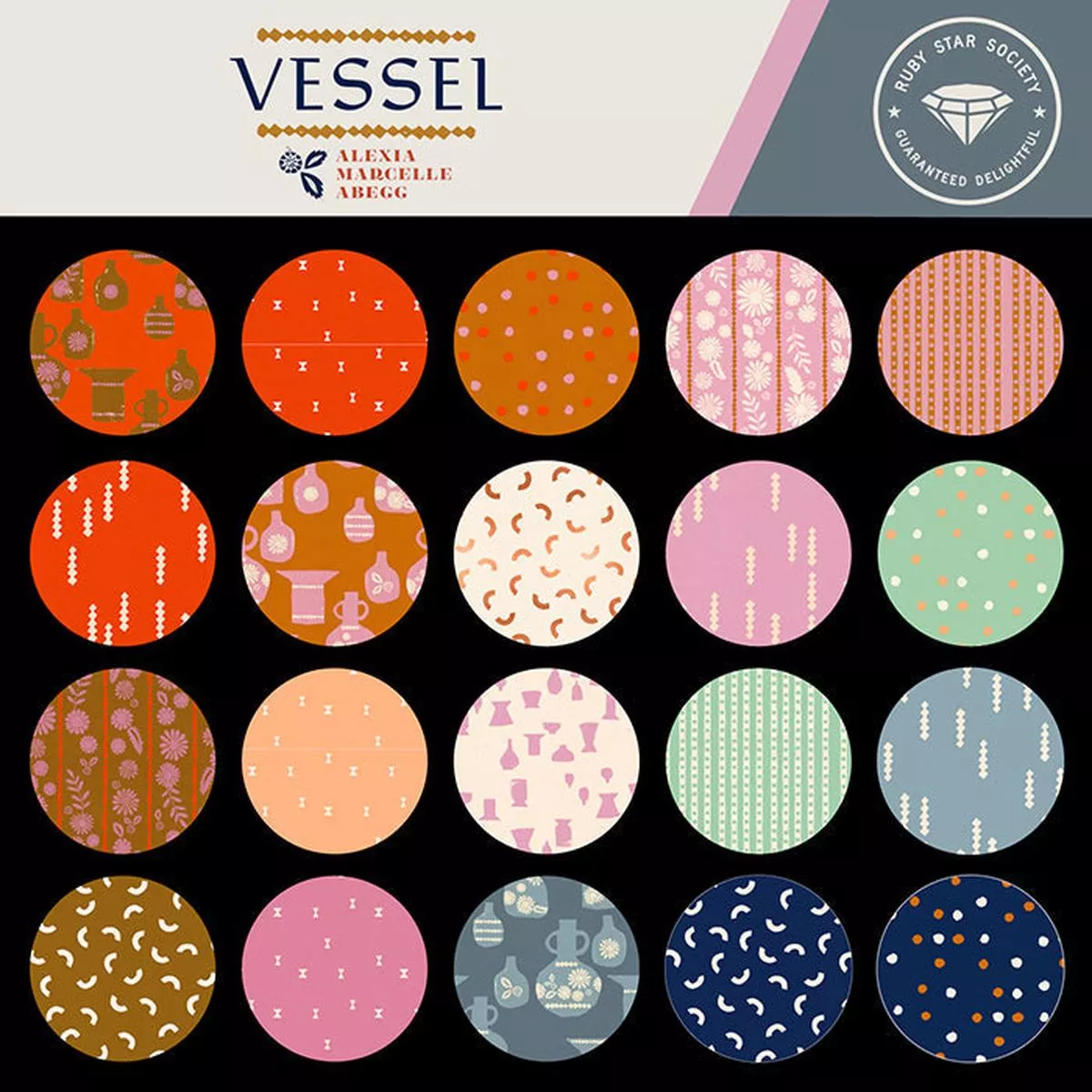 Vessel – Alexia Marcelle Abegg – Fat Quarter Bundle