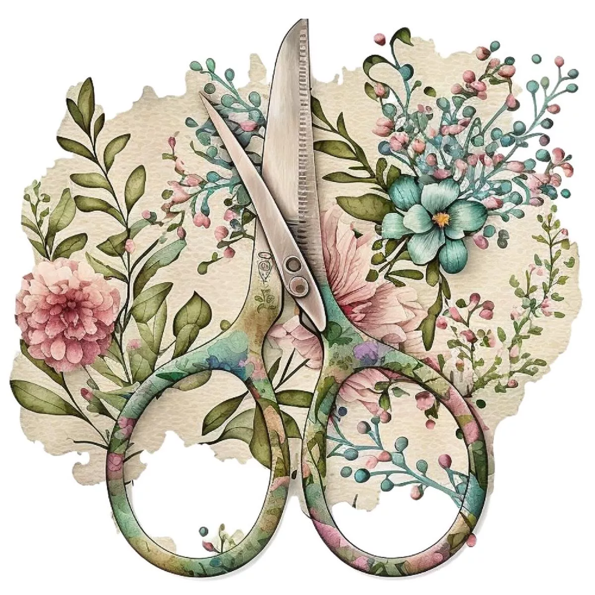 vintage-floral-sewing-accessory-10-fabric-panel Vintage & Floral Sewing Accessory #10 Fabric Panel