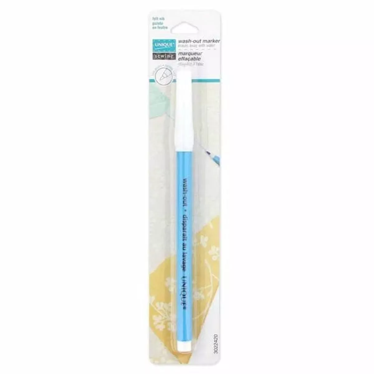 Wash-Out Marker Light Blue