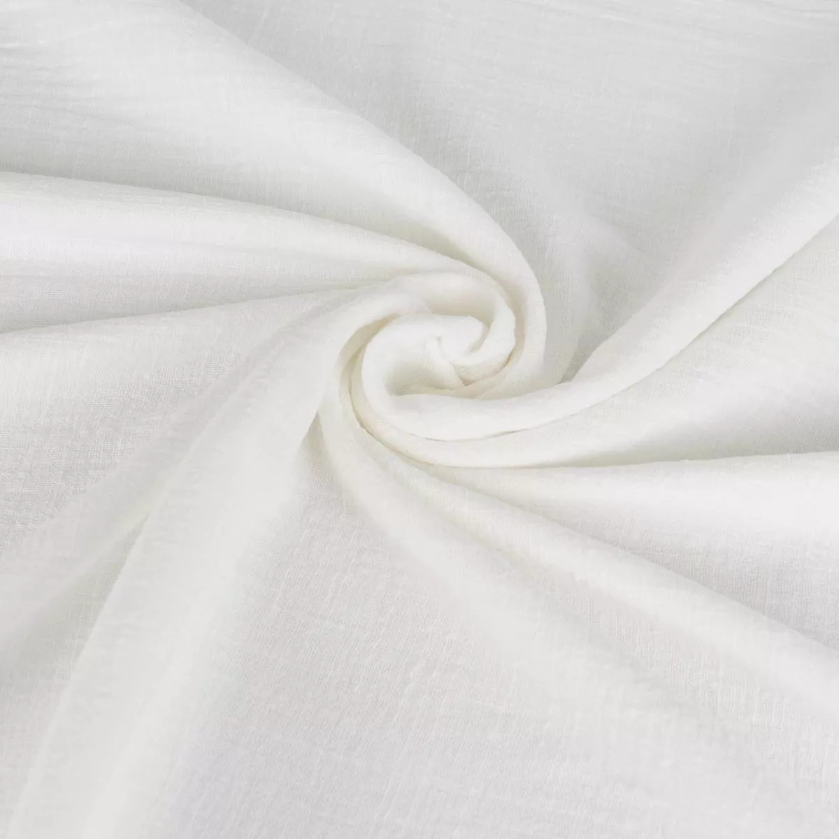 Washed Crinkled Cotton – Warm White
