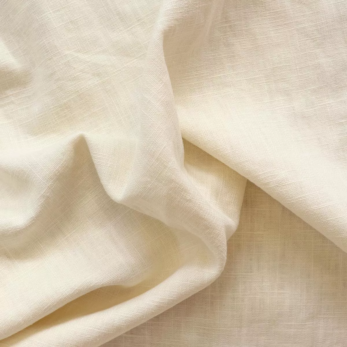 Washed Linen Cotton – Cream