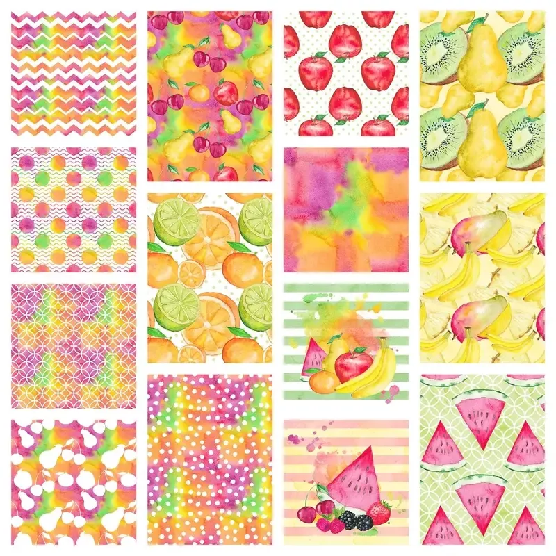 watercolor-fruit-pack-fabric-collection-1-2-yard-bundle Watercolor Fruit Pack Fabric Collection – 1/2 Yard Bundle