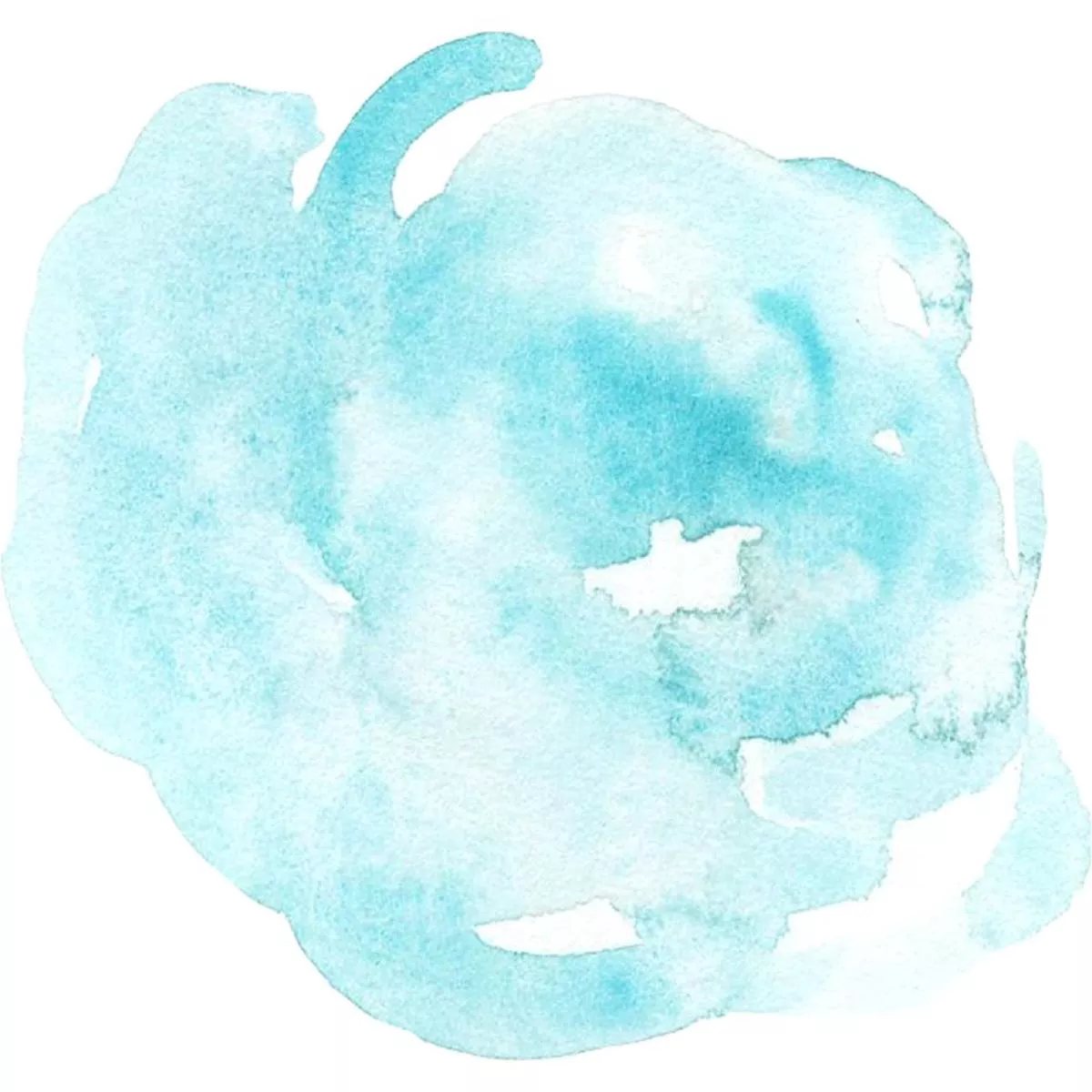 watercolor-rose-fabric-panel-blue Watercolor Rose Fabric Panel – Blue