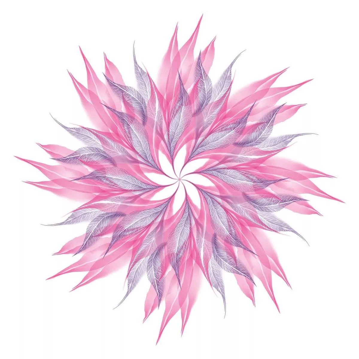 watercolor-skeleton-leaf-flower-fabric-panel-pink-purple Watercolor Skeleton Leaf Flower Fabric Panel – Pink/Purple