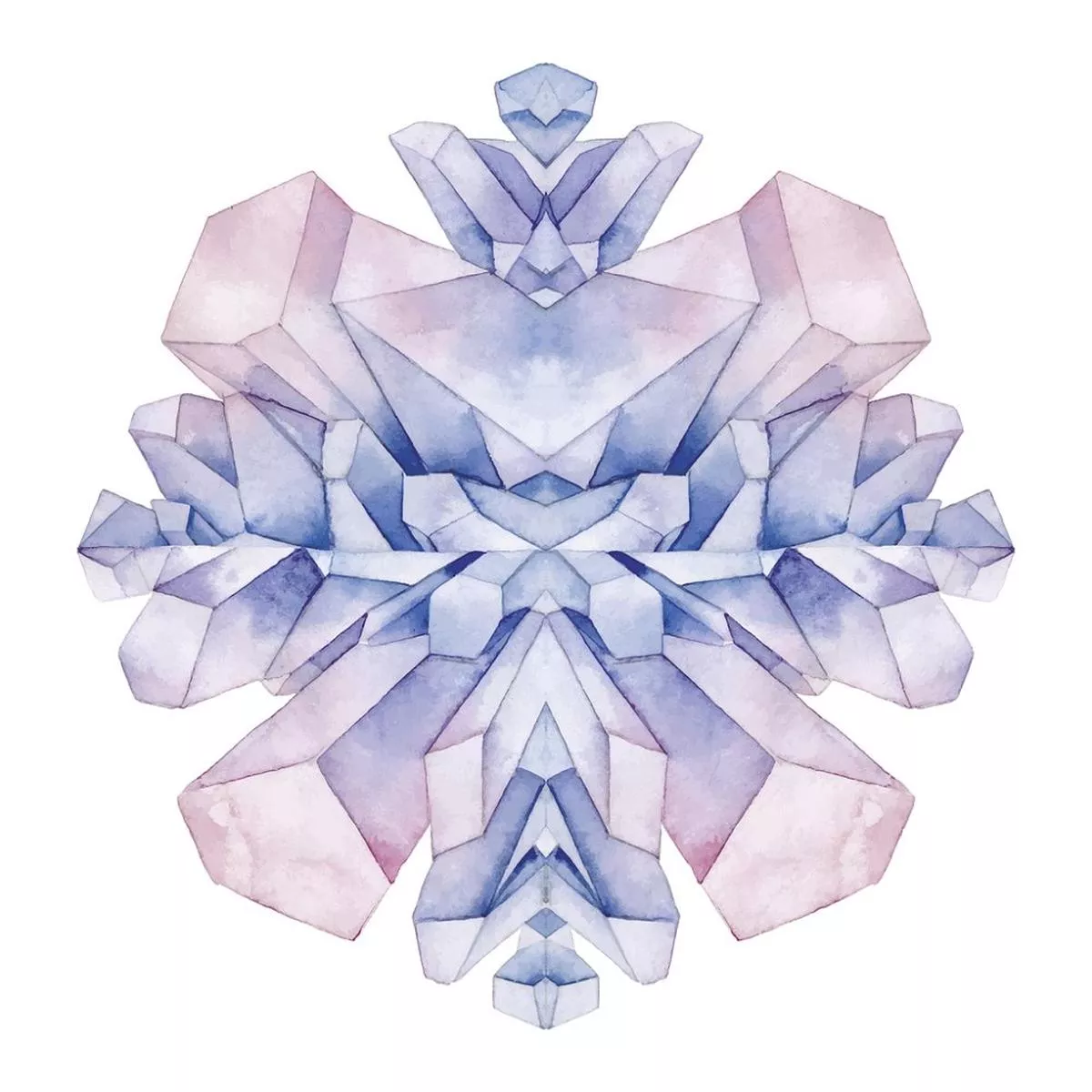 Watercolor Spherical Crystal Fabric Panel