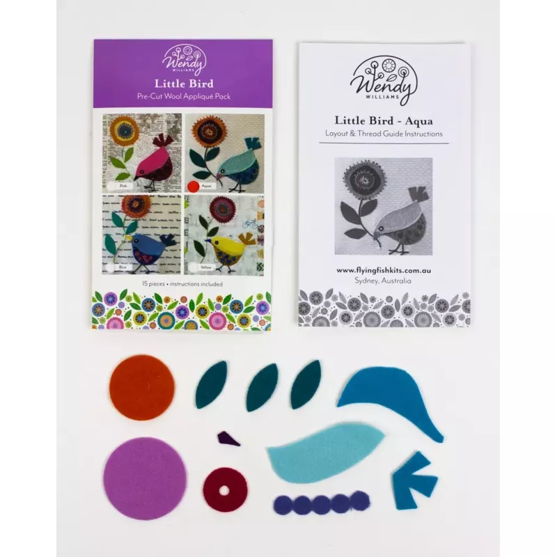 Wendy Williams Wool Kit Little Bird Aqua