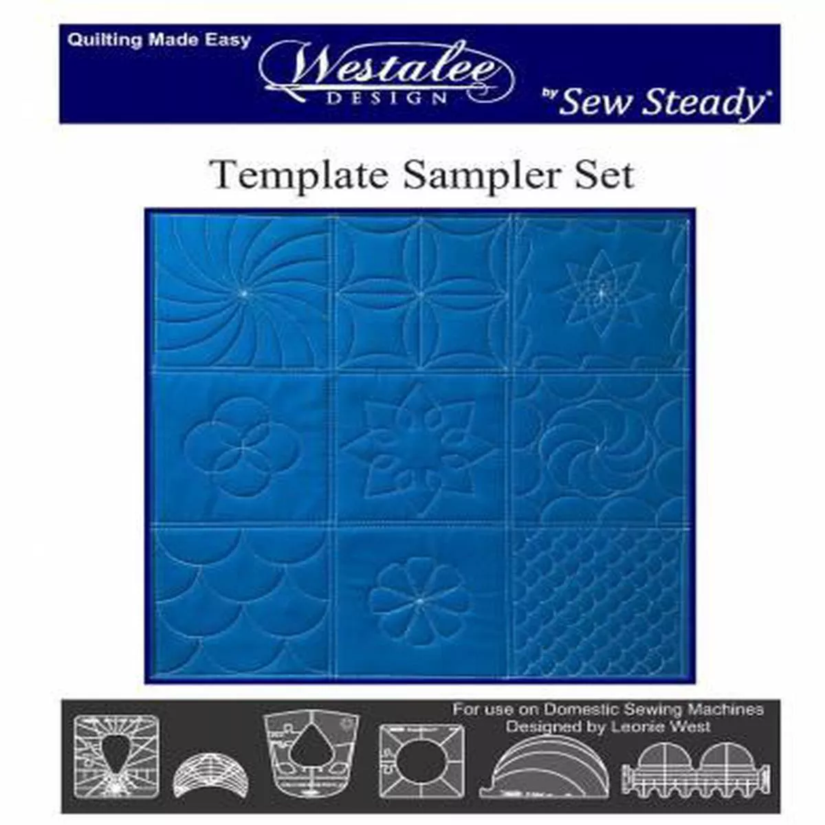 westalee-design-starter-sampler-quilting-template-set Westalee Design Starter Sampler Quilting Template Set