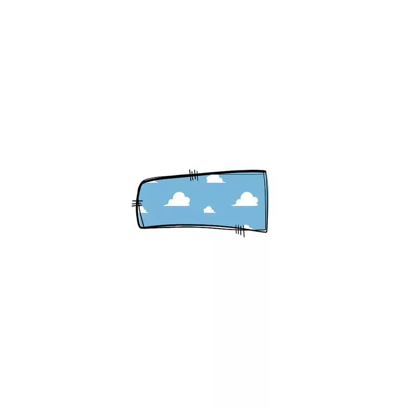 Western Cowboy ”A” Clouds Fabric Panel