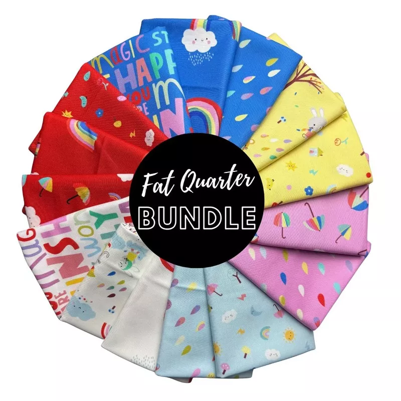 Whatever the Weather Fat Quarter Bundle – Set of 15