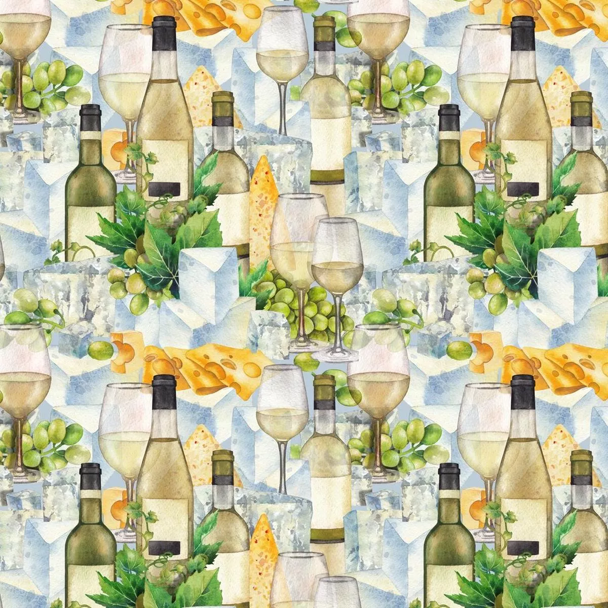 white-wine-evening-fabric-multi White Wine Evening Fabric – Multi