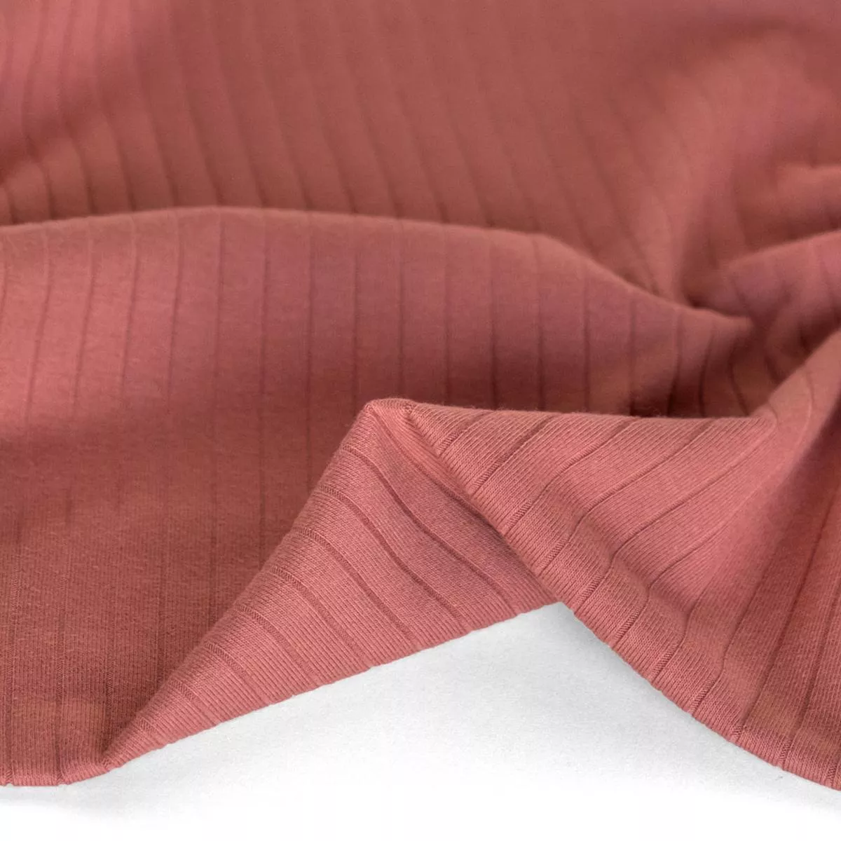 Wide Rib Knit – Wild Rose