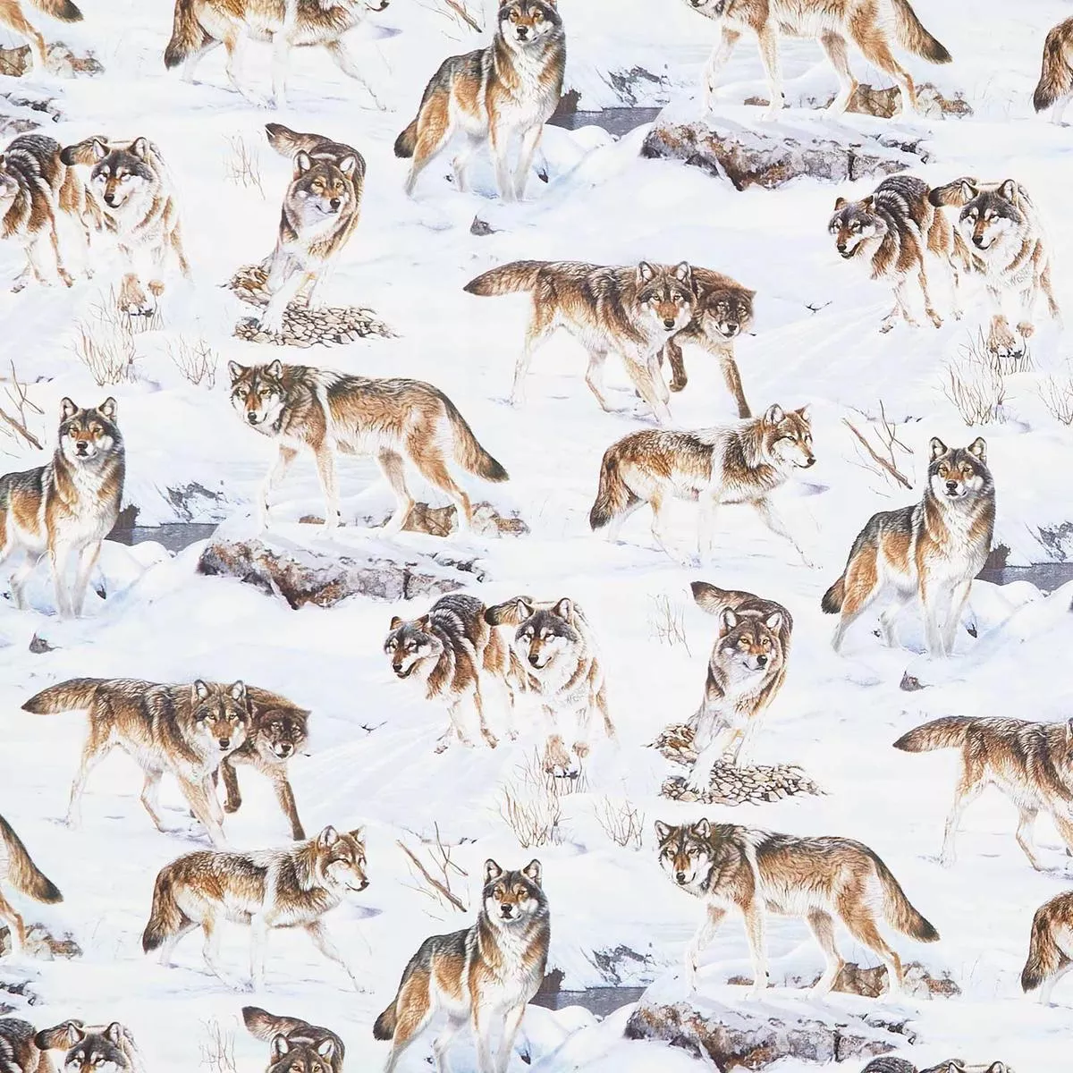 wild-at-heart-wolves-light-blue-multi-yardage Wild at Heart – Wolves Light Blue Multi Yardage