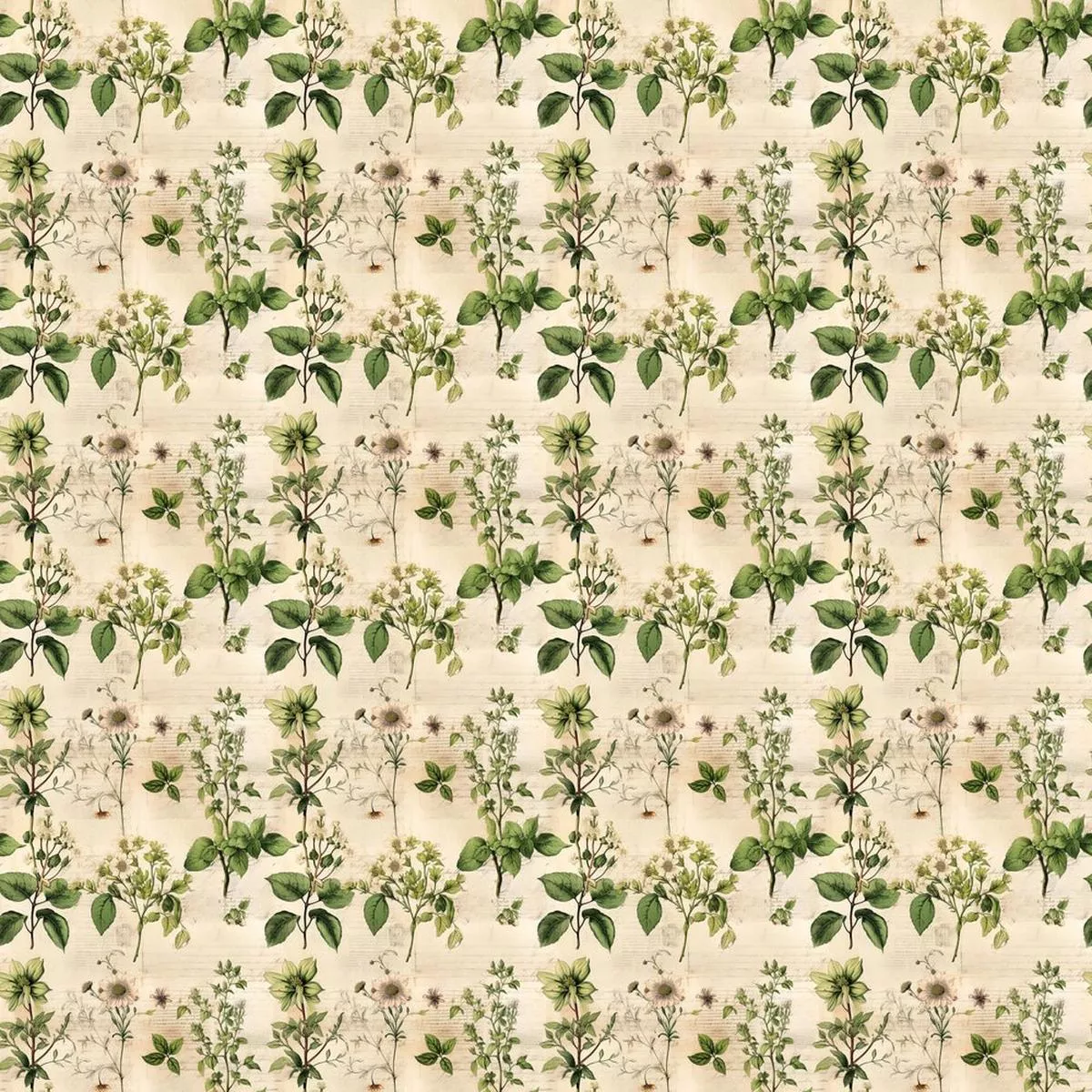 Wild Earth Apothecary Pattern #18 Fabric