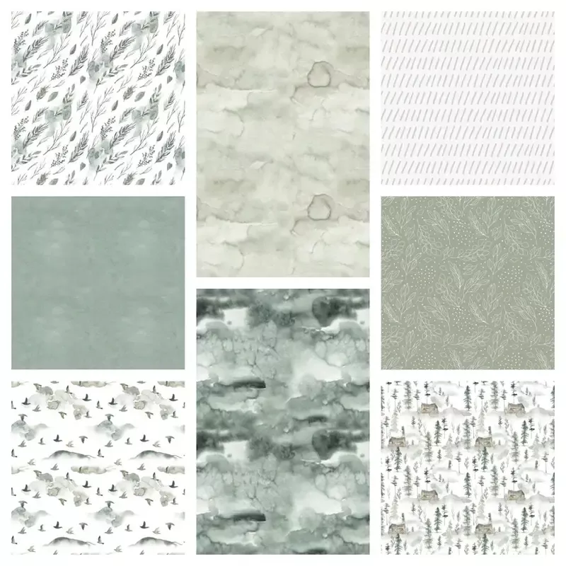Wild Pinery Fabric Collection – 1 Yard Bundle