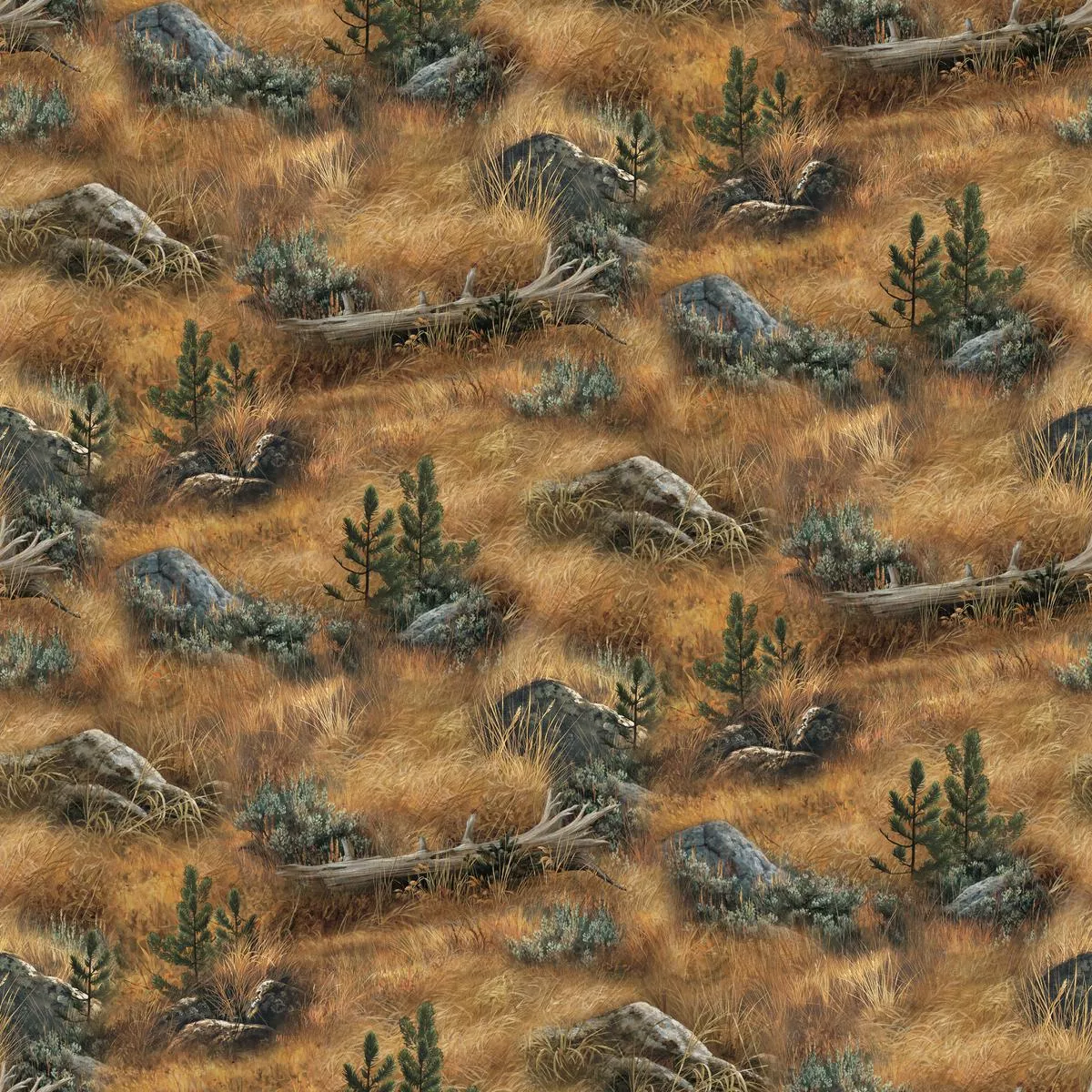 Wild Wings Brighton Passage Landscape Fabric