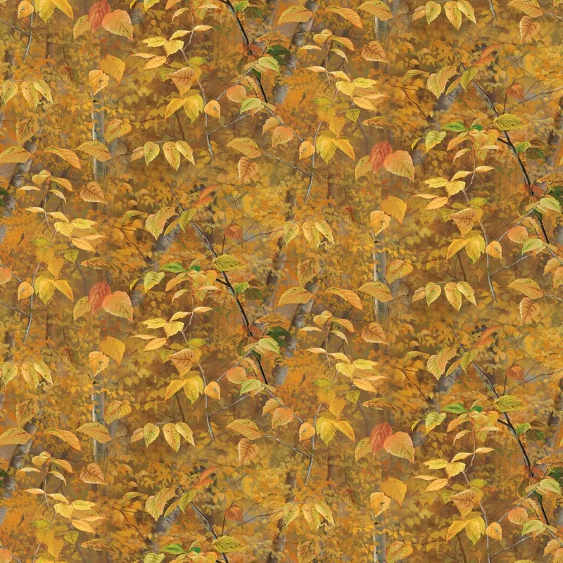 Wild Wings Kings Dominion Birches Fabric
