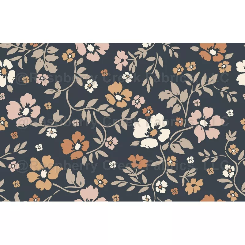 Wildflowers – Vine Floral – Neutral