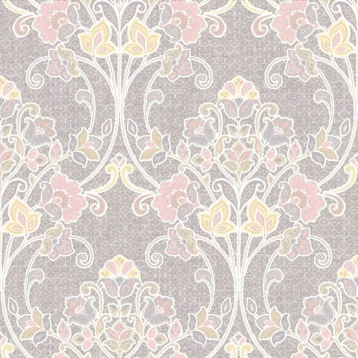 willow-pink-nouveau-floral-wallpaper Willow Pink Nouveau Floral Wallpaper