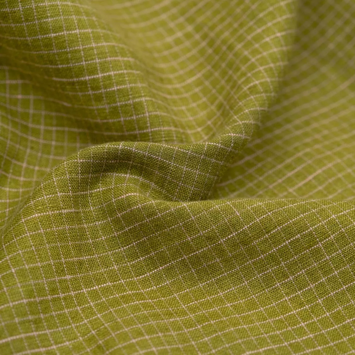 windowpane-yarn-dyed-linen-cotton-basil-pale-pink Windowpane Yarn Dyed Linen Cotton – Basil/Pale Pink