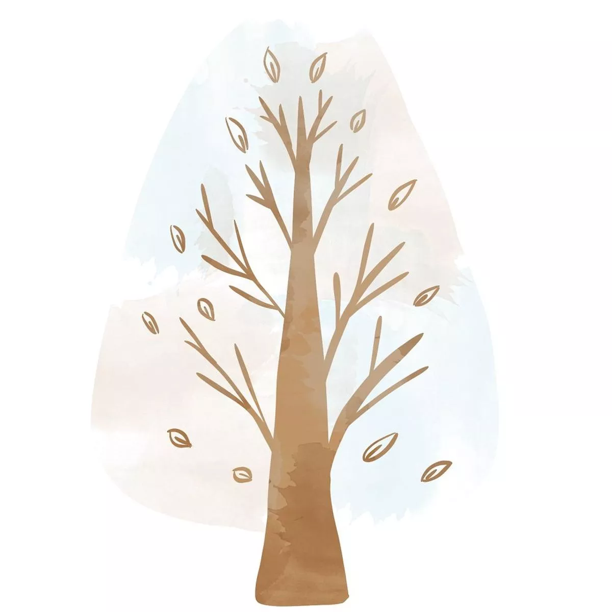 winter-bear-white-tree-fabric-panel Winter Bear White Tree Fabric Panel