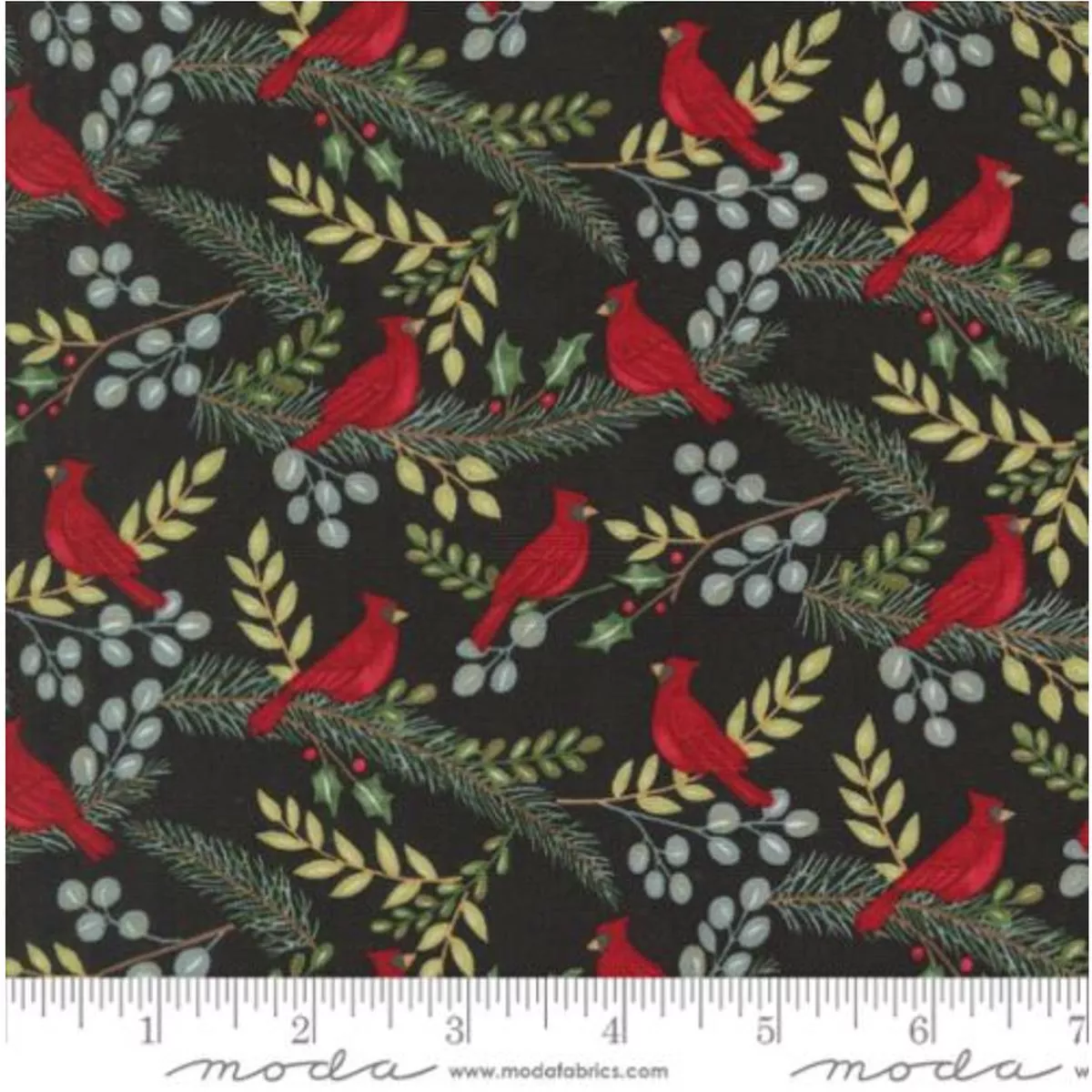winter-friends-cardinal-in-tree-charcoal-black Winter Friends-Cardinal in the Tree-Charcoal Black