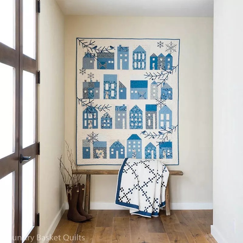 winter-village-fabric-kit Winter Village Fabric Kit