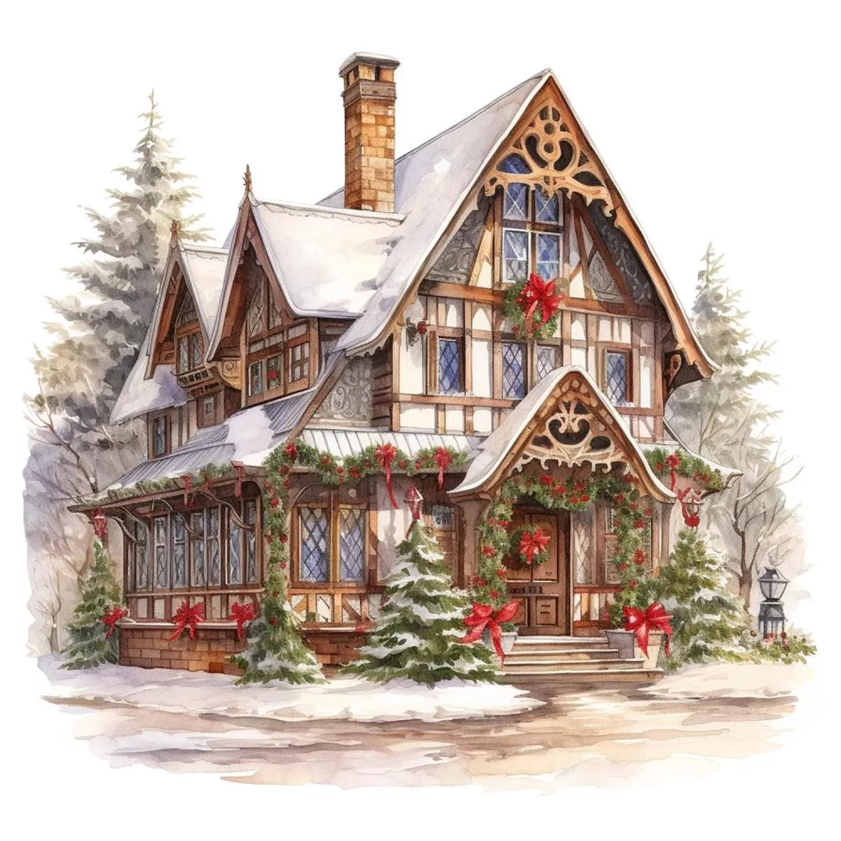 winter-wonder-lane-20-fabric-panel Winter Wonder Lane #20 Fabric Panel