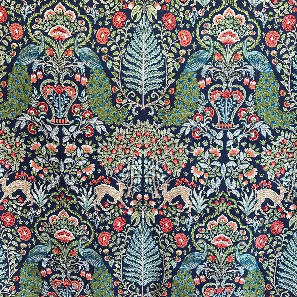 winthrop-sapphire-peacock-floral-damask-covington-fabric Winthrop Sapphire Peacock Floral Damask Covington Fabric