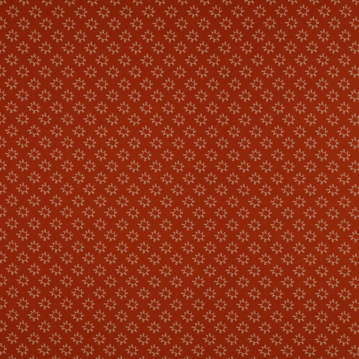 Wishflower Fabric Collection – Dandy Dark Orange