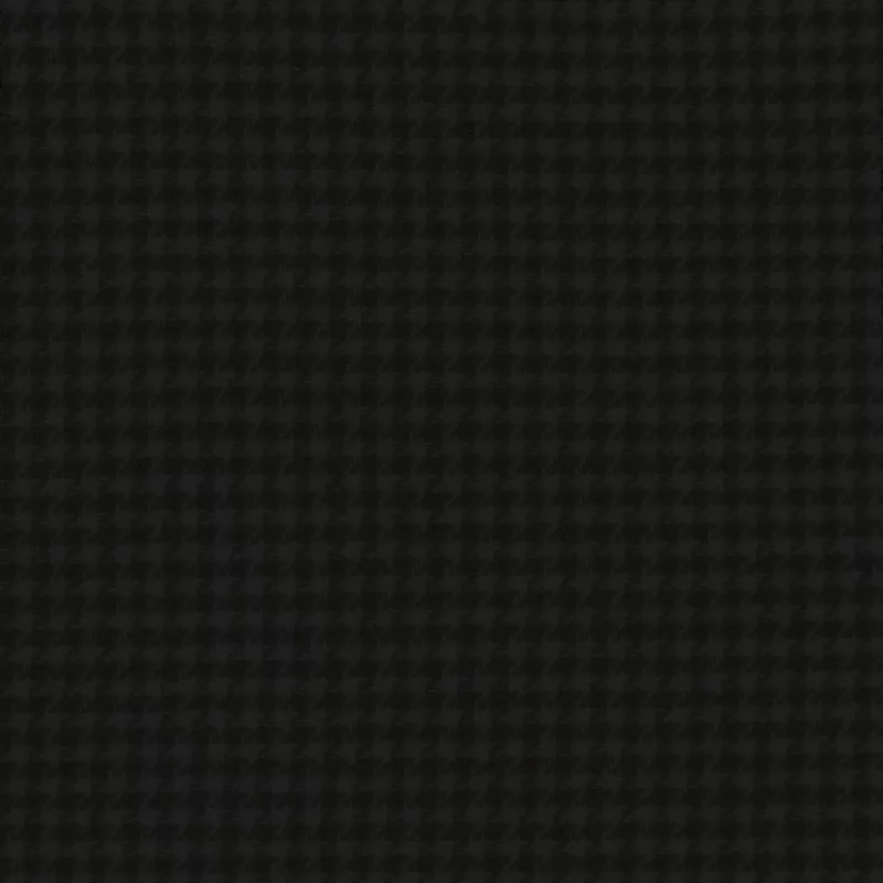 Wool Fat 1/8 Houndstooth Black