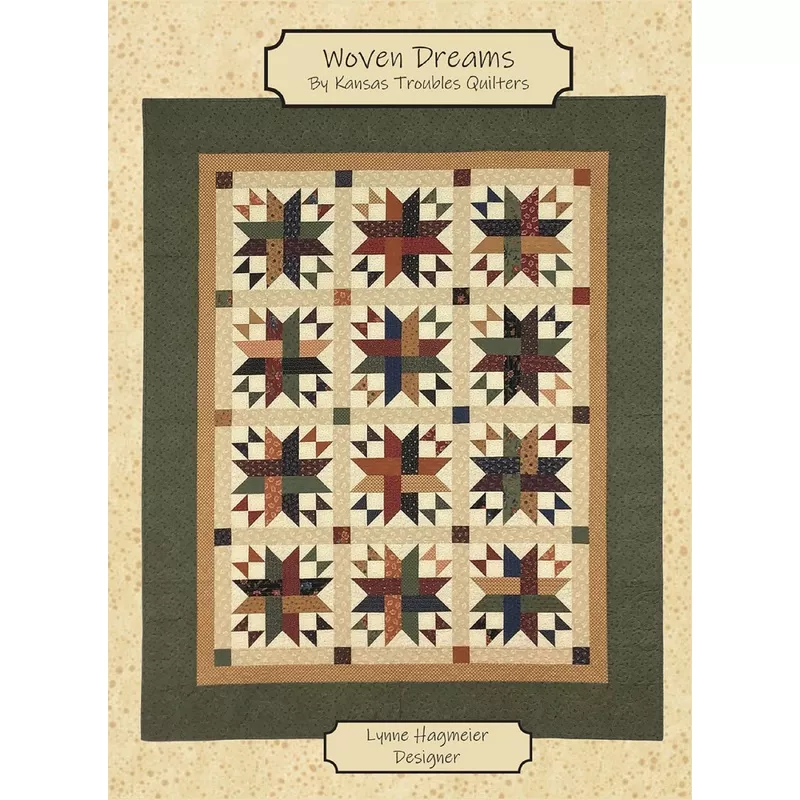 woven-dreams-quilt-pattern-by-kansas-troubles-quilters Woven Dreams Quilt Pattern by Kansas Troubles Quilters