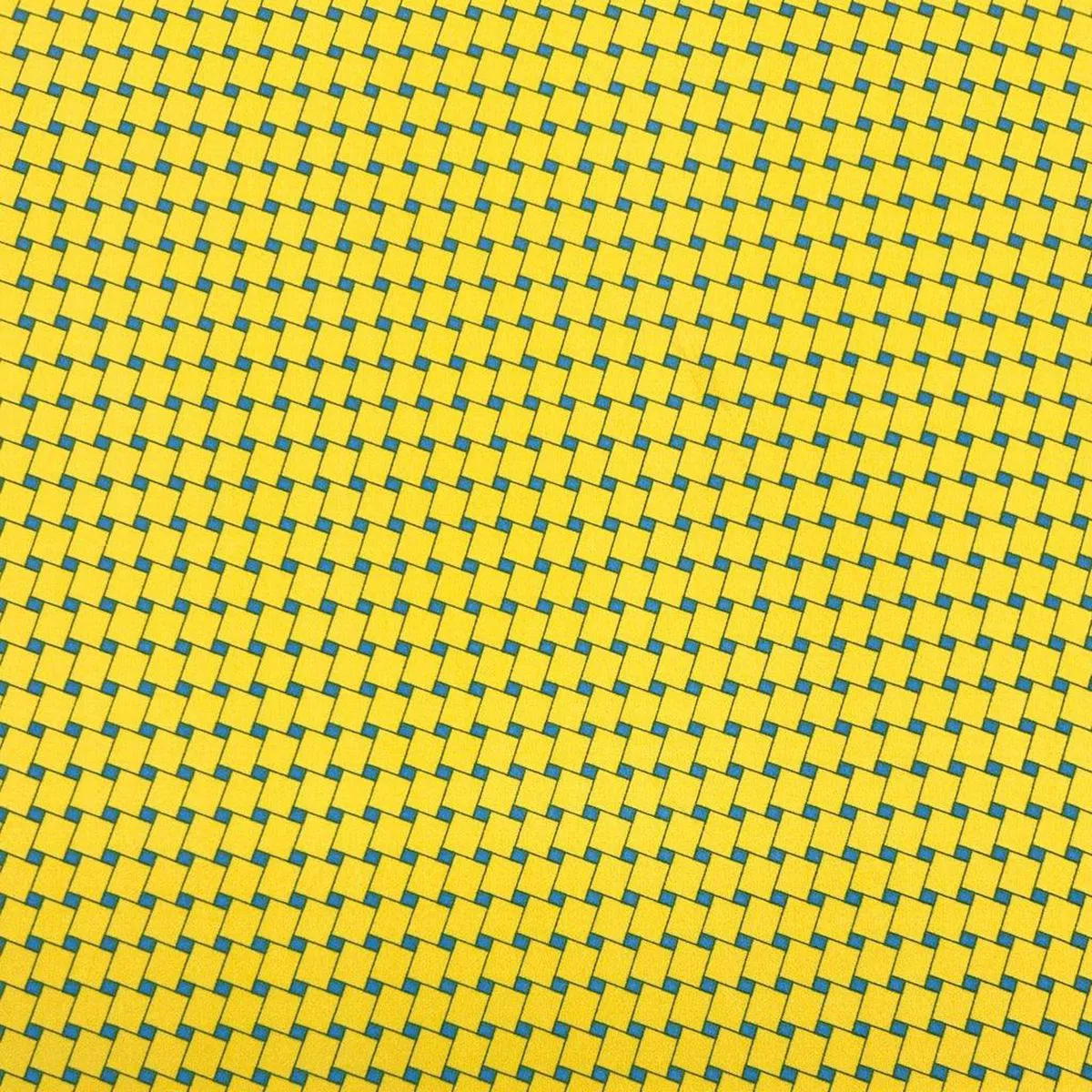 yellow-basketweave-pattern-crepe-fabric Yellow Basketweave Pattern Crepe Fabric