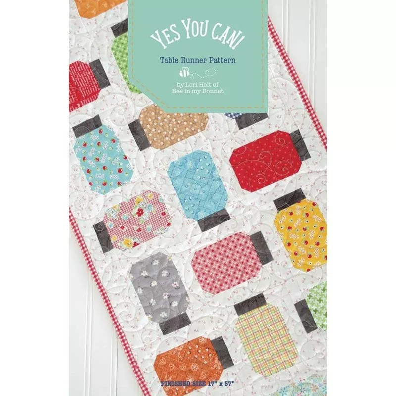 yes-you-can-table-runner-pattern-by-lori-holt-bee-in-my-bonnet Yes You Can! Table Runner Pattern by Lori Holt of Bee in my Bonnet