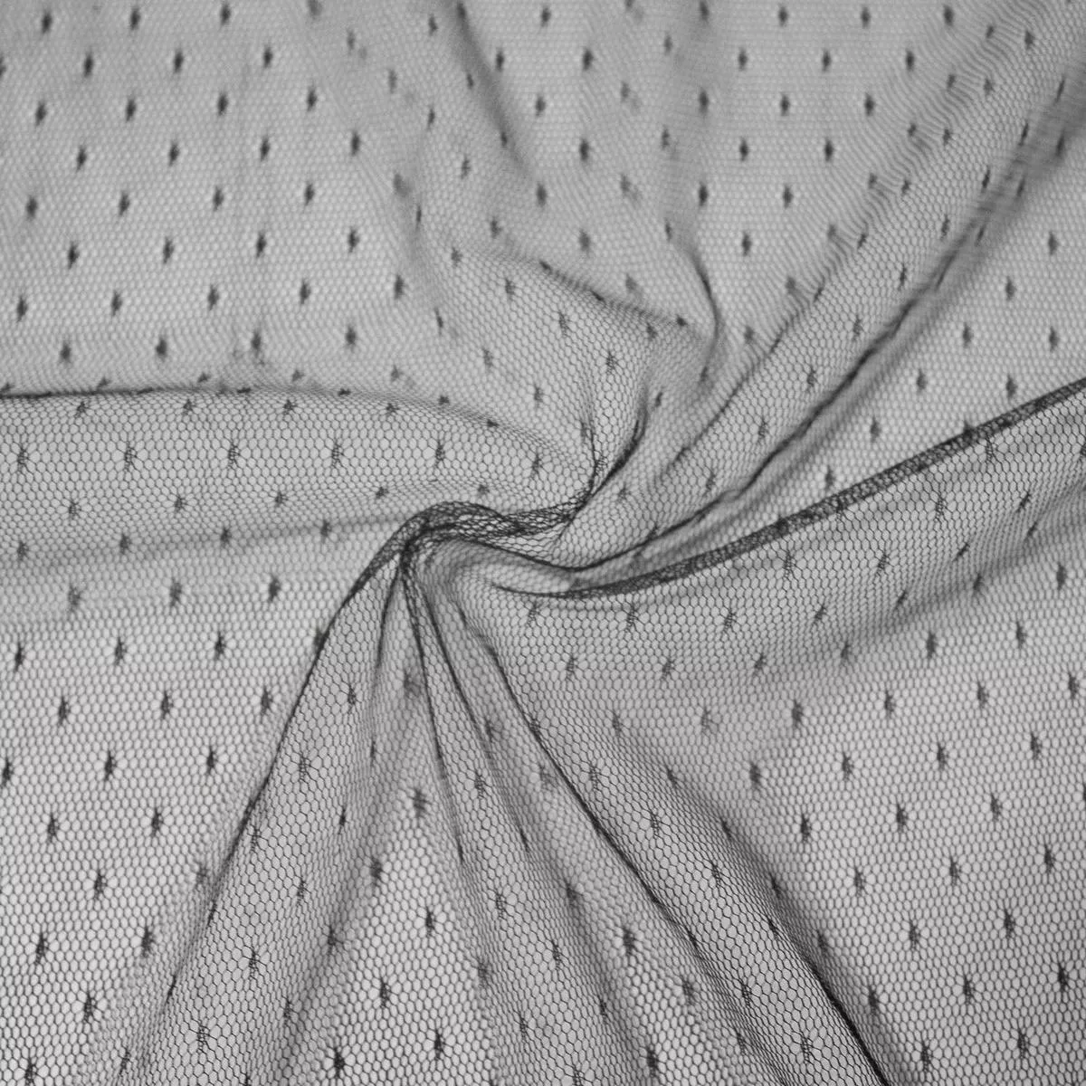 yins-black-polyester-tulle-fabric Yins Black Polyester Tulle Fabric