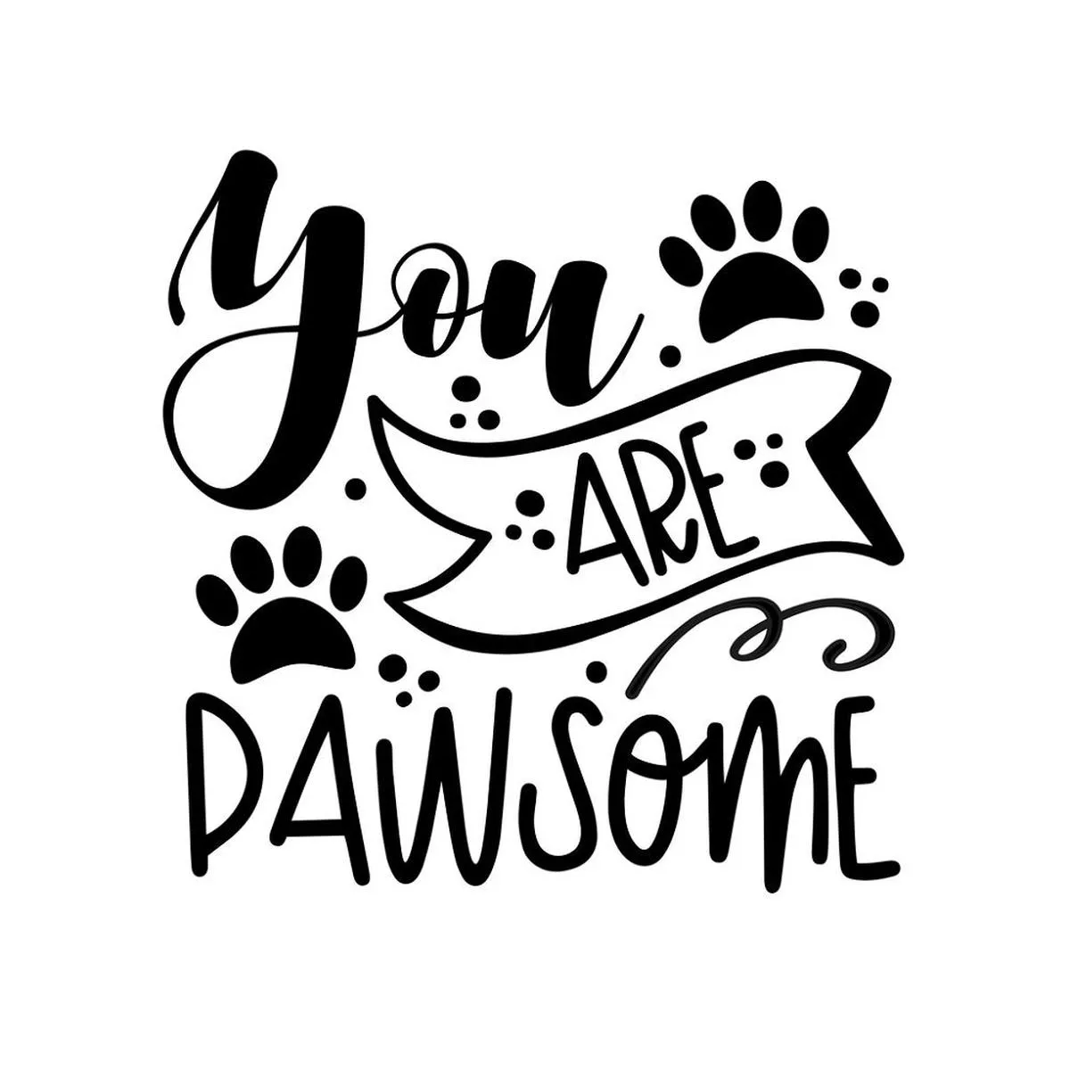 you-are-pawsome-fabric-panel You Are Pawsome Fabric Panel