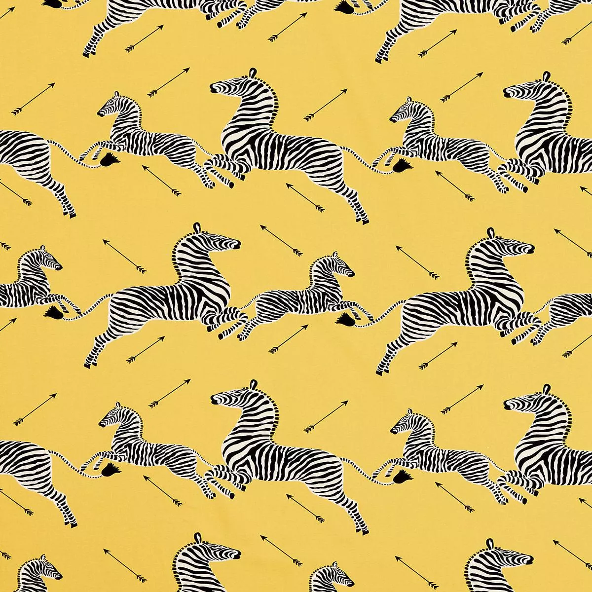 zebras-petite-yellow-by-scalamandre-fabric Zebras Petite – Yellow by Scalamandre Fabric