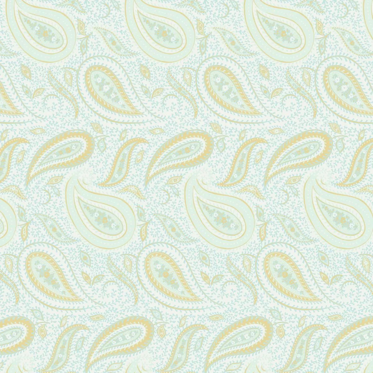 zinnia-on-mint-fabric Zinnia on Mint Fabric