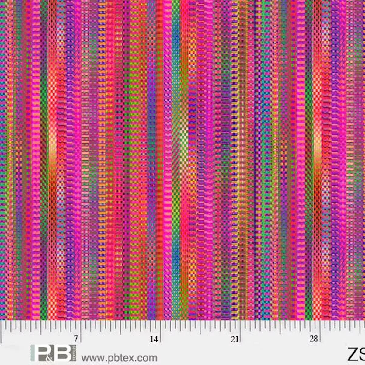 zipper-stripe-magent-108-wide-back-by-p-b-studio Zipper Stripe Magent 108″ Wide Back by P&B Studio
