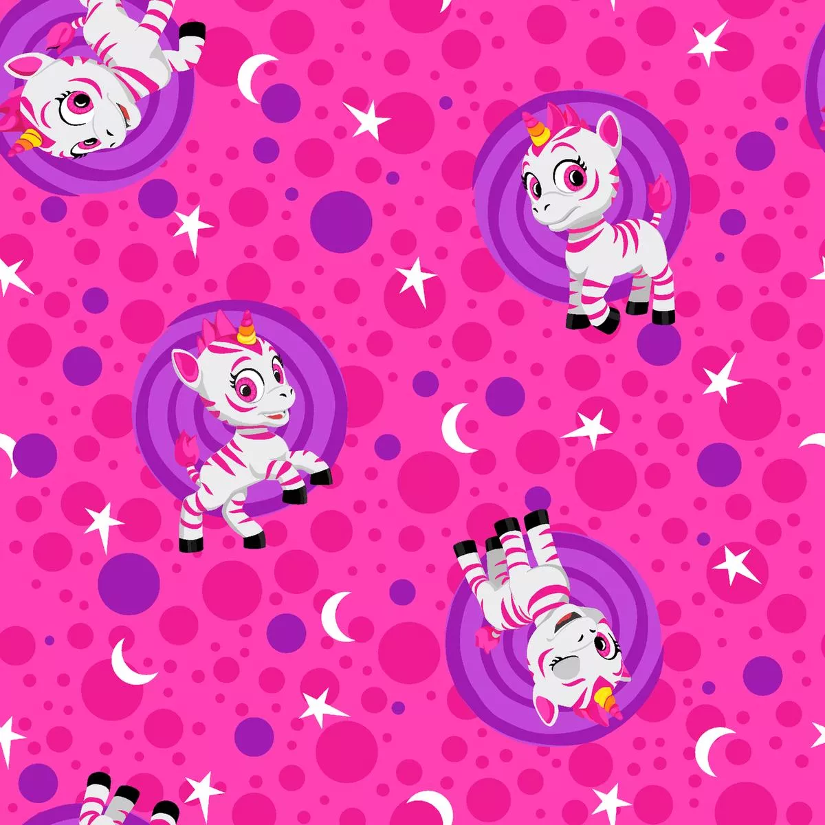 zoonicorn-aliel-dots-on-pink-fabric Zoonicorn Aliel Dots on Pink Fabric