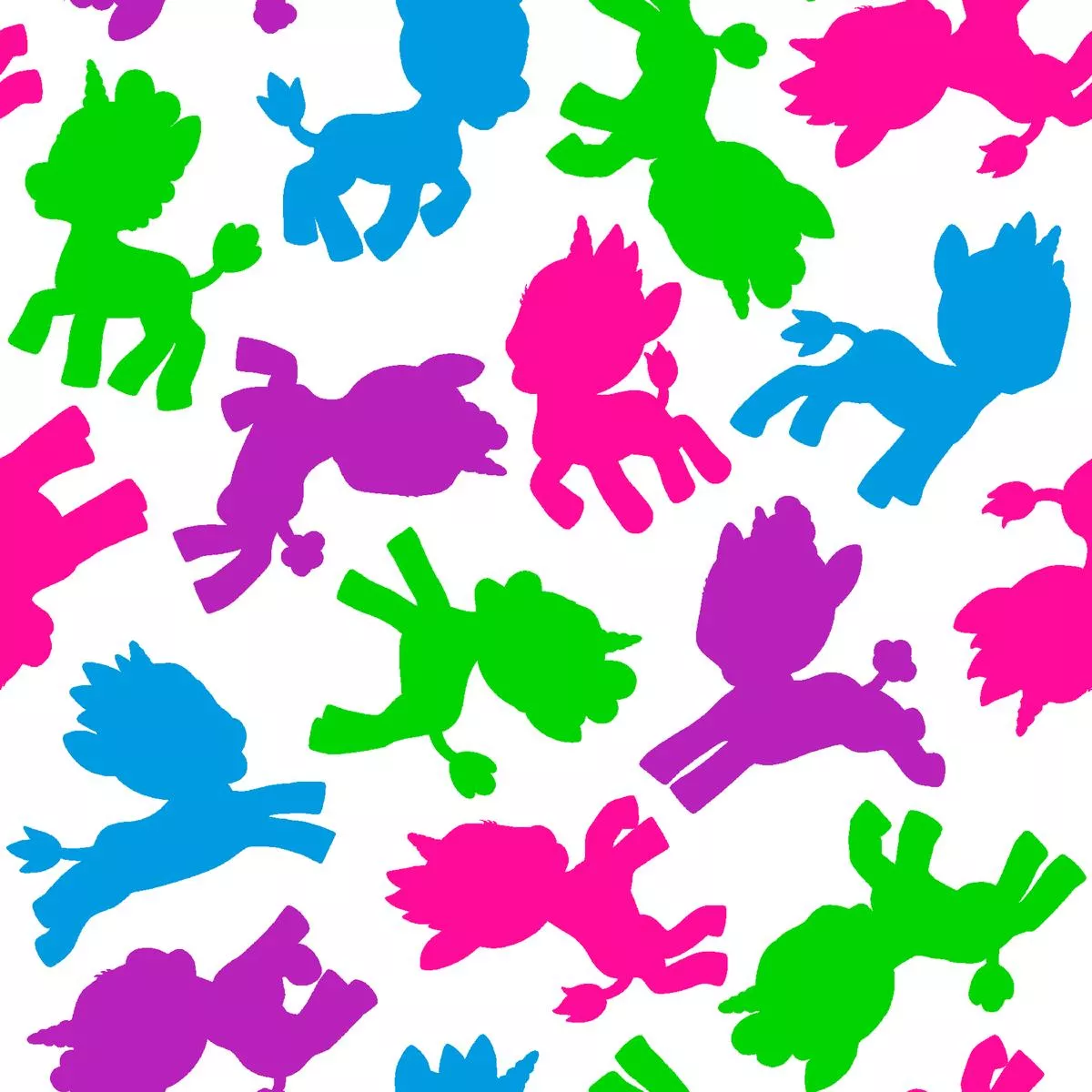 zoonicorn-silhouette-toss-on-white-fabric Zoonicorn Silhouette Toss on White Fabric
